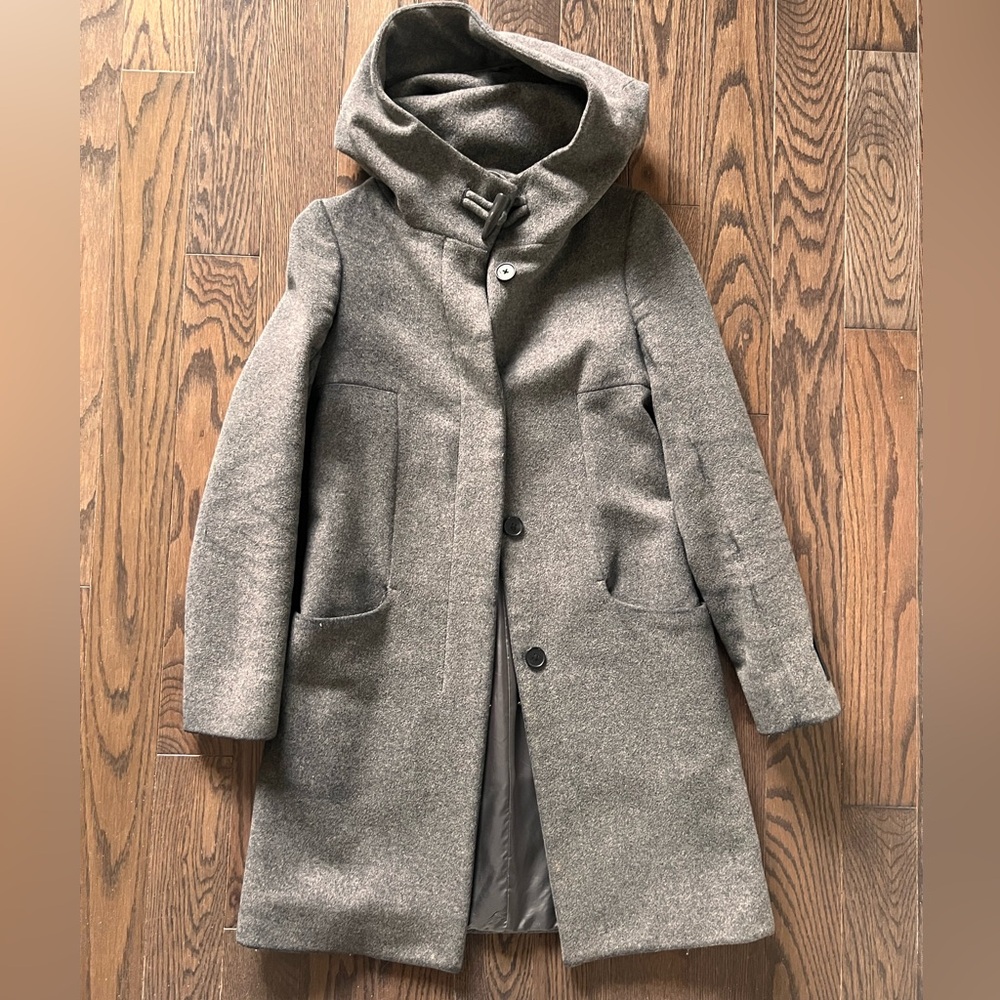 Babaton Charcoal Gray Coat